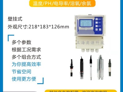 多参数水质在线监测仪，壁挂式安装，多个参数同时监测，方便可靠图2