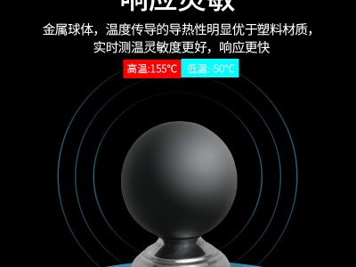 仪谷黑球温度传感器体感温度计实感温度指数仪黑球多要素测量仪图2