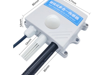 壁挂式温湿度光照二氧化碳高精度传感器图3