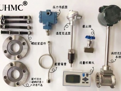 氧气蒸汽流量计 UH-LUGB型分体式气体涡街流量计图3
